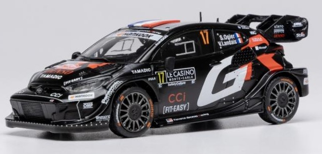 Toyota GR Yaris Rally1 No.17 Rally Monte Carlo 2025 Ogier/Landais - 1:43 Toyota GR Yaris Rally1 No.17 Rally Monte Carlo 2025 Ogier/Landais - 1:43